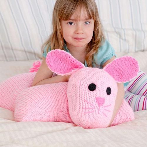 Easy and Cute Animal Pillow Knitting Patterns 3