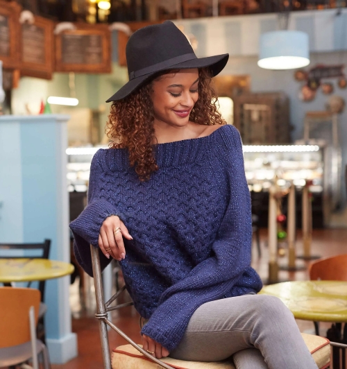 Oversized Sweater Free Knitting Patterns 3