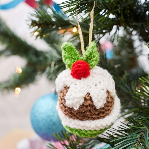 Christmas Pudding Ornament Pattern