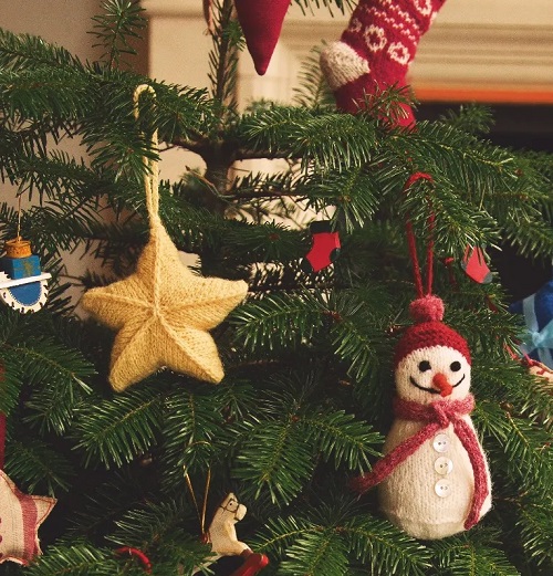 Christmas Tree Ornaments Free Knitting Patterns 3