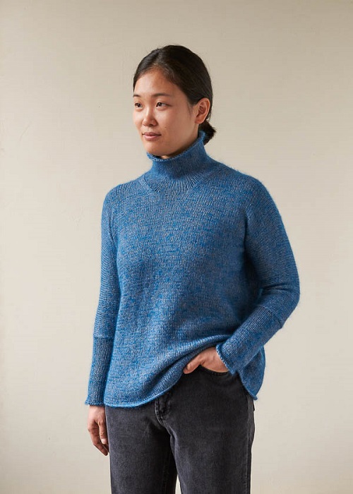 Stunning Turtleneck Sweater Knitting Ideas 3