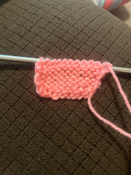 Basic Knit Stitch