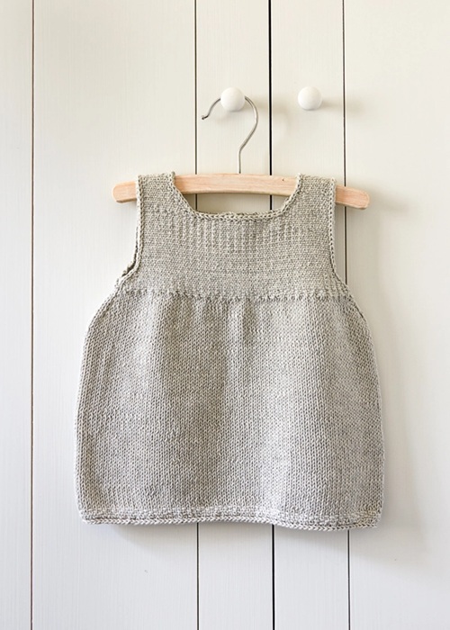 Knitted Baby Dress Free Patterns
