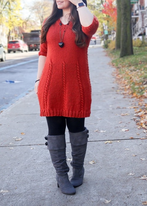 Autumnity Tunic Dress