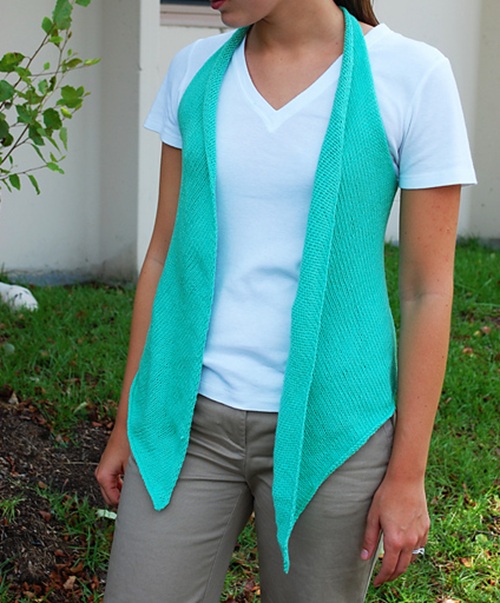 Summer Vest Free Knitting Patterns