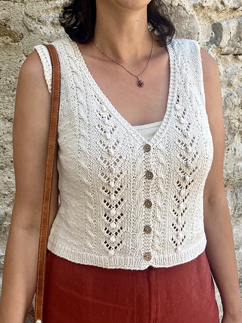 Summer Vest Free Knitting Patterns