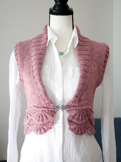 beautiful knitted vest