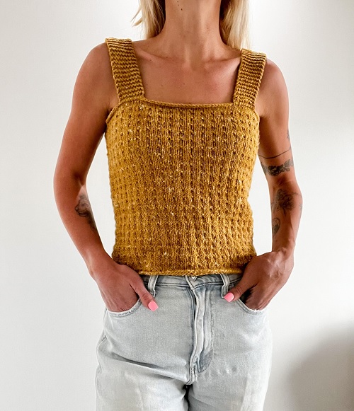 Tank Top Free Knitting Patterns