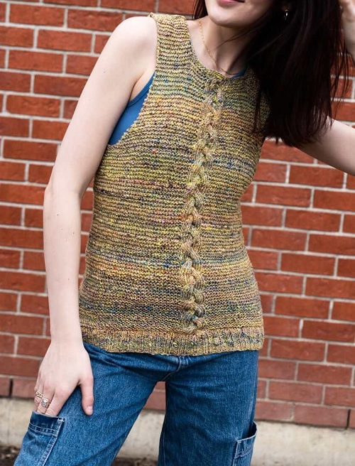 Tank Top Free Knitting Patterns 2