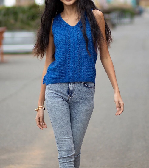 Tank Top Free Knitting Patterns 4