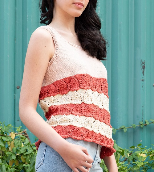 Block Knit Tank