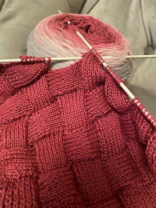Entrelac Knitting