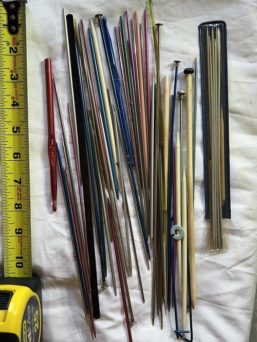 knitting needles