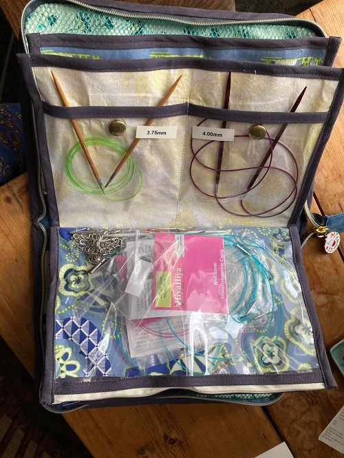 knitting tools bag