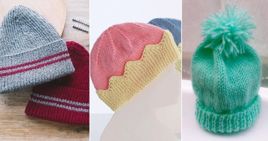 18 Free Baby Hat Knitting Patterns - Knit-Knit