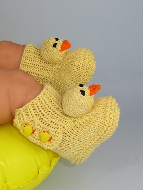 lovely Knitted Baby Booties Free Patterns
