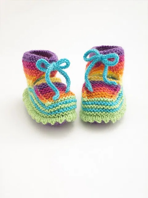 best Knitted Baby Booties Free Patterns