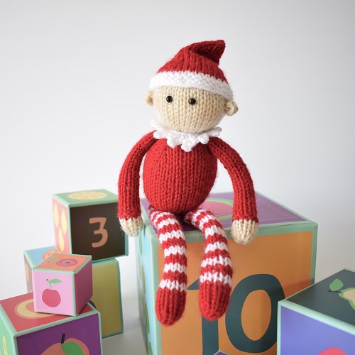 Knitted Christmas toys free patterns 3