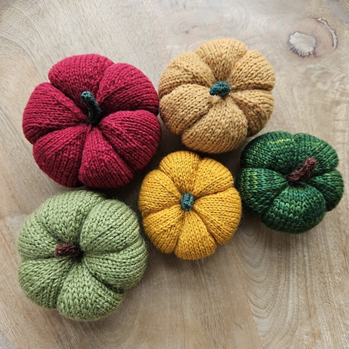 lovely Knitted Pumpkins Free Patterns
