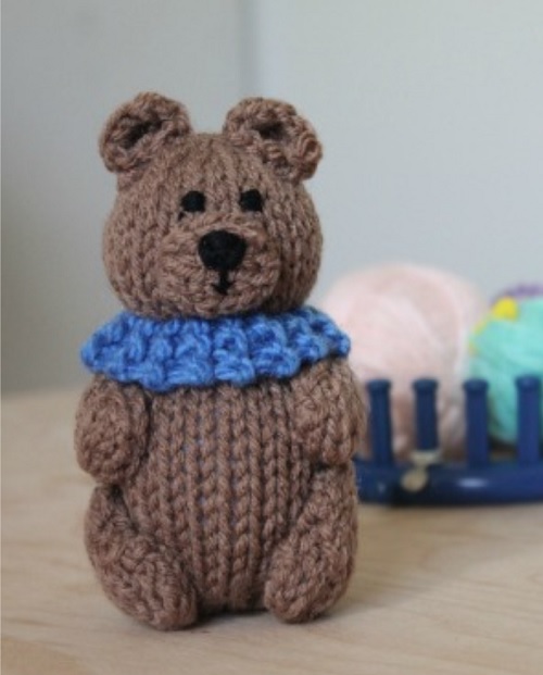 Loom knit teddy bear free patterns 2
