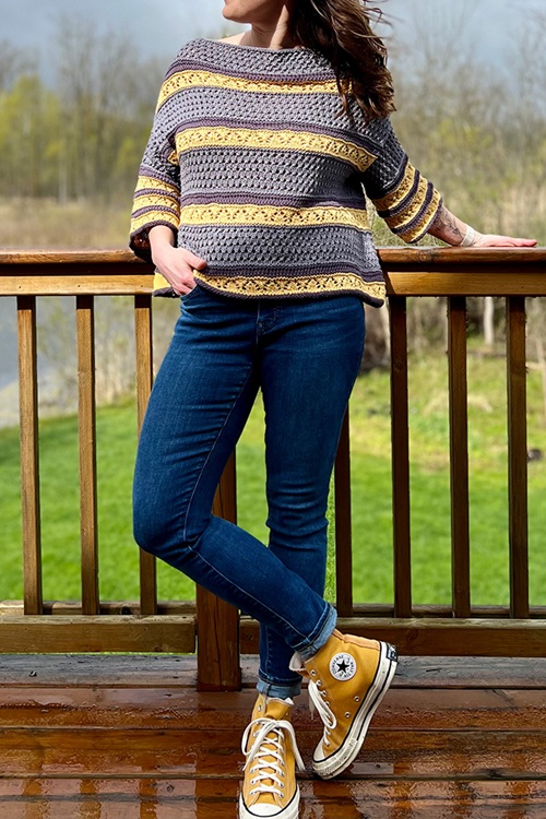 Oversized chunky knit jumper 