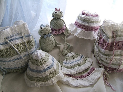 Group of Frogs Free Knitting Patterns3