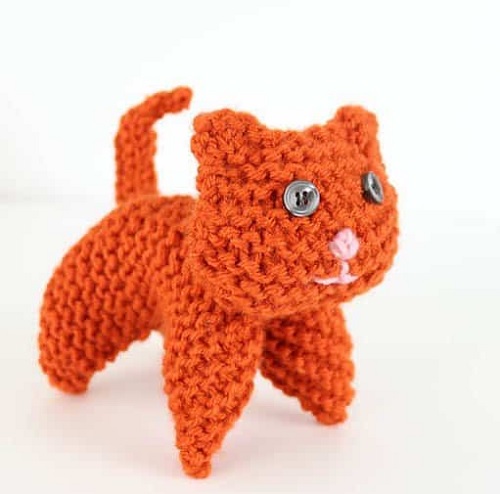 EASY Plush Cat Knitting
