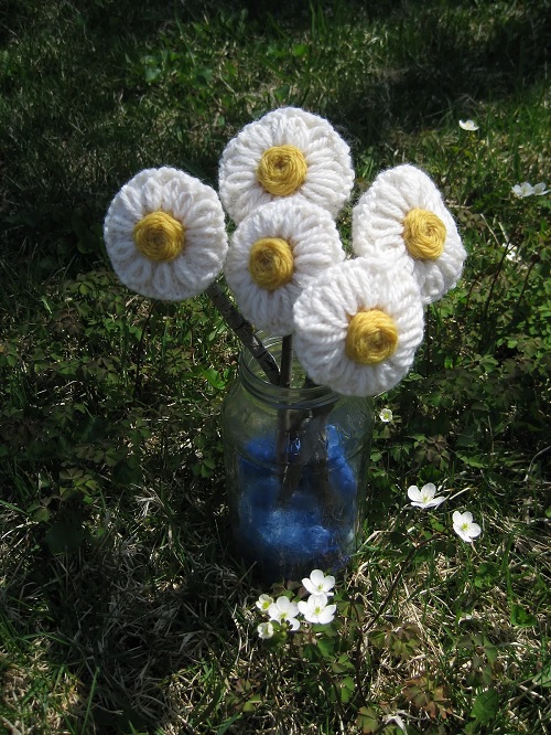 Daisy Free Knitting Patterns 1