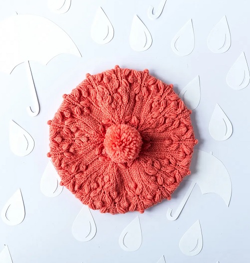Free knitted beret patterns 3
