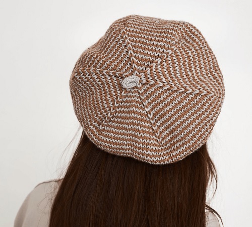 Modern Fun Knit Beret