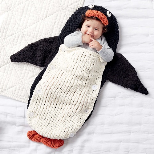 Knitted Animal Baby Cocoon Free Patterns 4