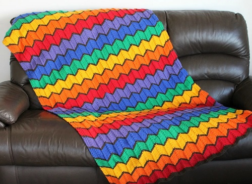 Knitted Baby Blanket Free Patterns 10