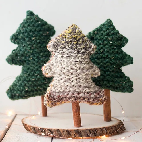 Knitted Christmas Tree Free Patterns