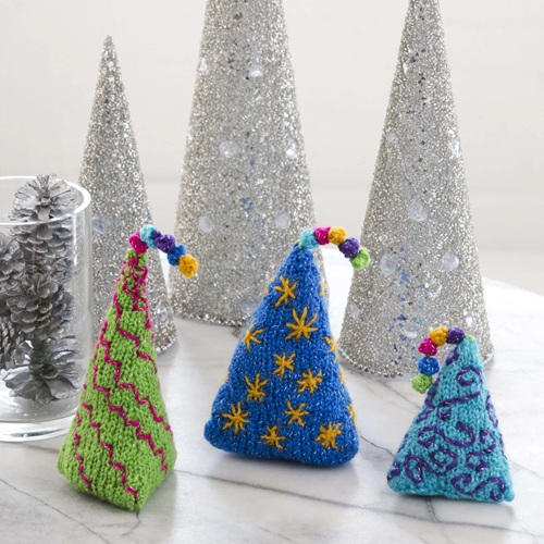 Knitted Christmas Tree Free Patterns