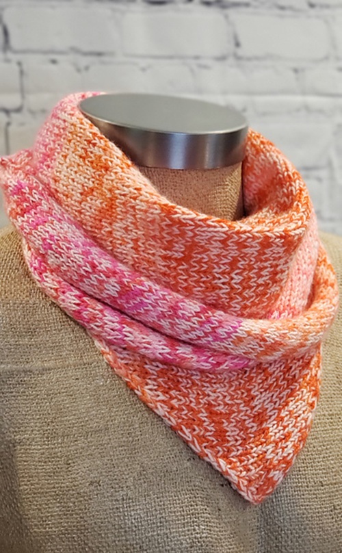 beautiful Knitted bandana free patterns