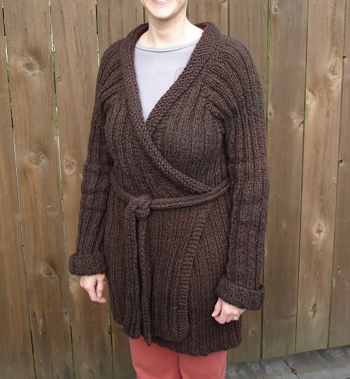 Knitted bathrobe free patterns 2