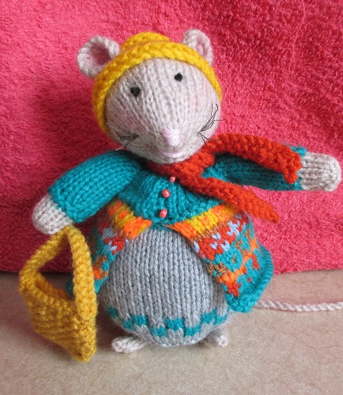 Knitted fair isle toys free patterns 2