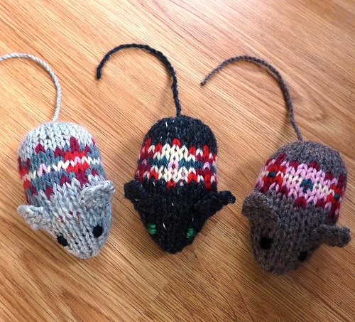 Fair Isle Mice
