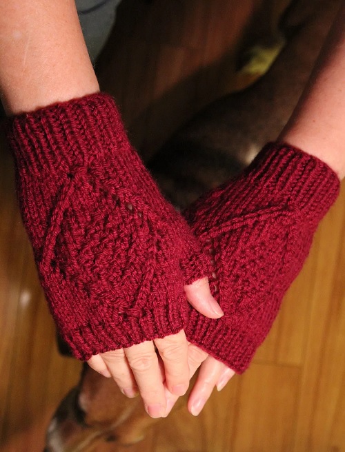 Diamond Hand Wristwarmers