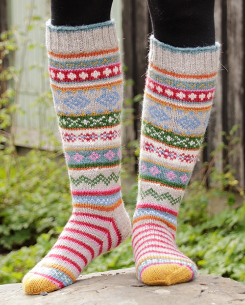 Winter Carnival Socks