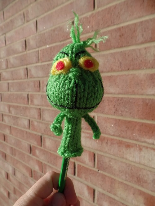 Knitted pencil toppers free patterns 2