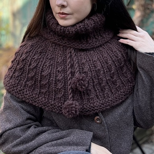 Knitted poncho free patterns 1