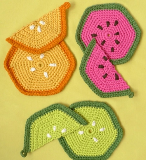 Fruity Trivets Pot Holders