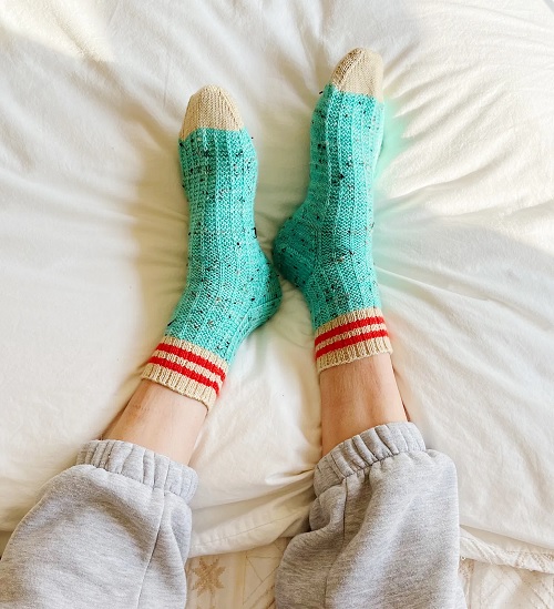 Knitted socks free patterns