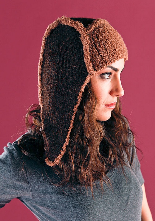 Free earflap hat knitting patterns 4