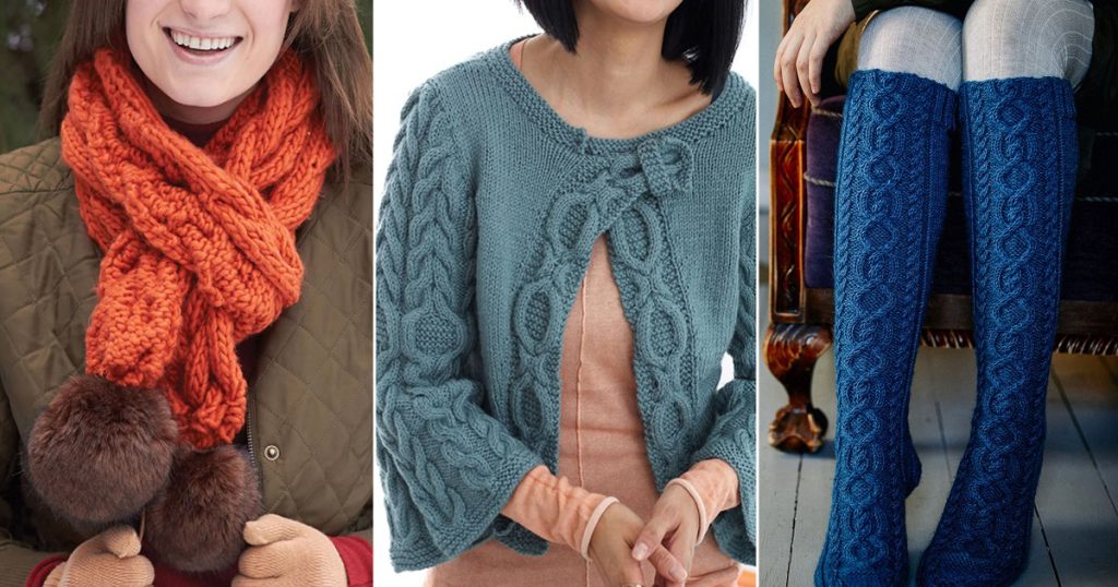 15 Free Knitting Cable Patterns - Knit-Knit