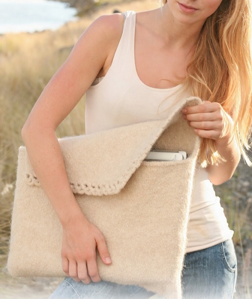 Knitted laptop bag free patterns 6