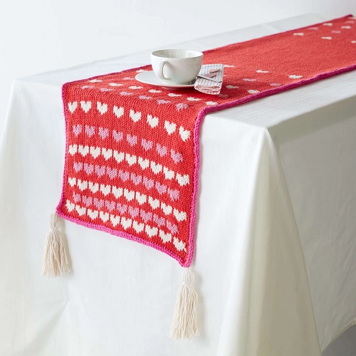 Knitted Table Runner Free Patterns