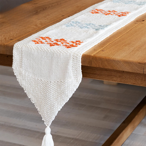 Knitted Table Runner Free Patterns 9