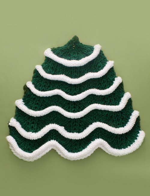 Knitted Dishcloth 4